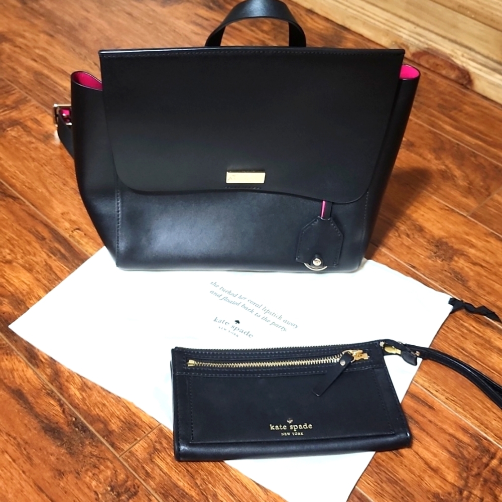 Back pack purse &wallet & dust cover